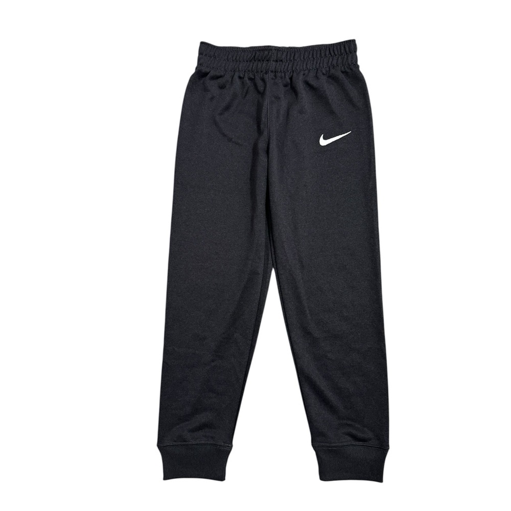 Nike Dark Gray Kids Athletic Joggers with White Swoosh Boys Size 7